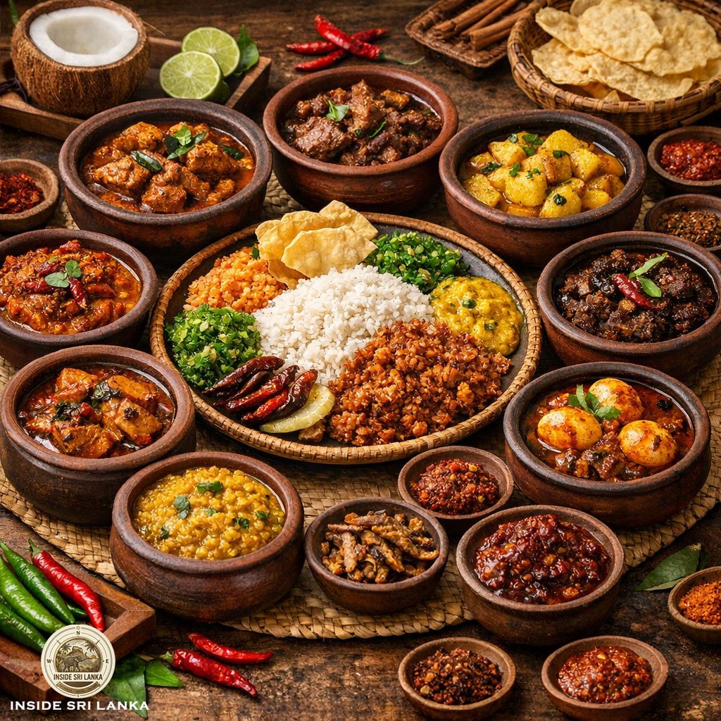 Sri Lankan Rice and Curry