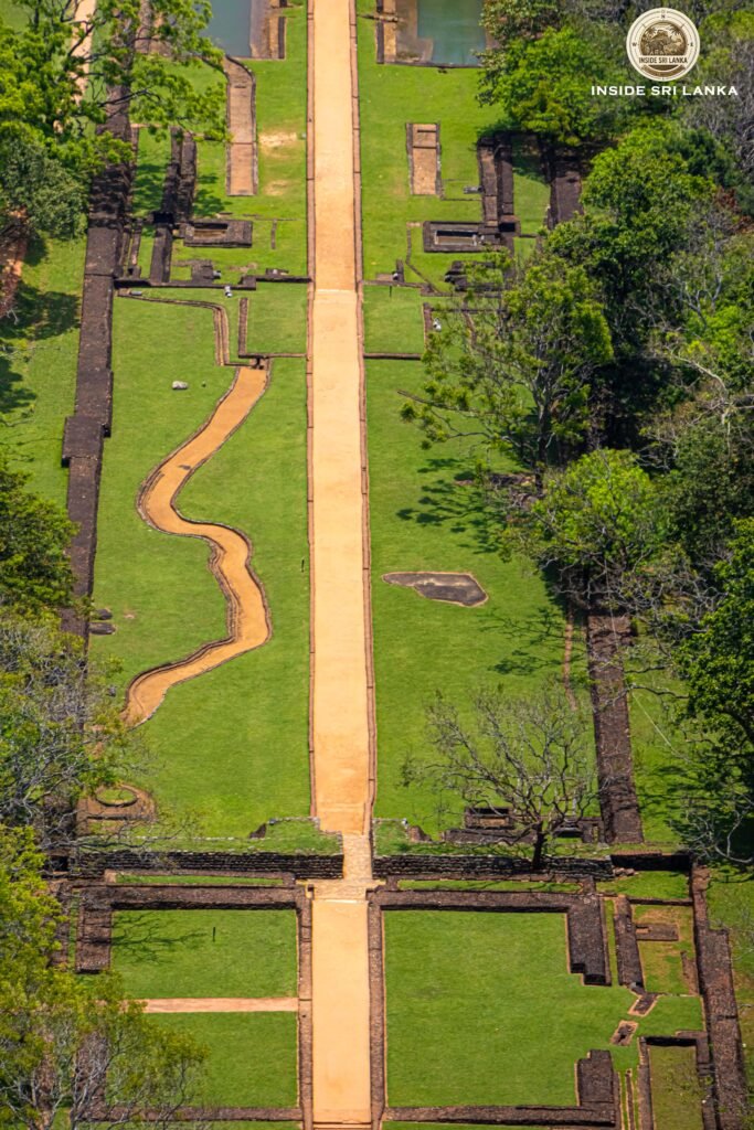 Landscaped Gardens Sigiriya Inside Sri Lanka